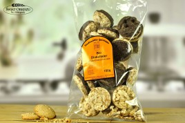 Talarki orkiszowe w gorzkiej czekoladzie 125g