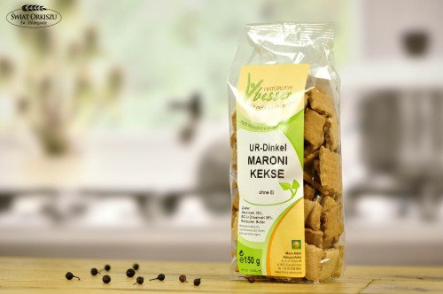 Ciasteczka orkiszowo-kasztanowe bez jaj Bio 150g