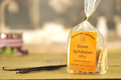 Ciasteczka orkiszowe z malinowym nadzieniem 100g