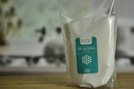 Sól morska średnia mielona 1kg 