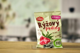 Budyń ryżowy malinowy Bio 40g