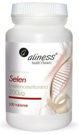 Selen Select® L-selenometionina 200µg 100 tabletek 