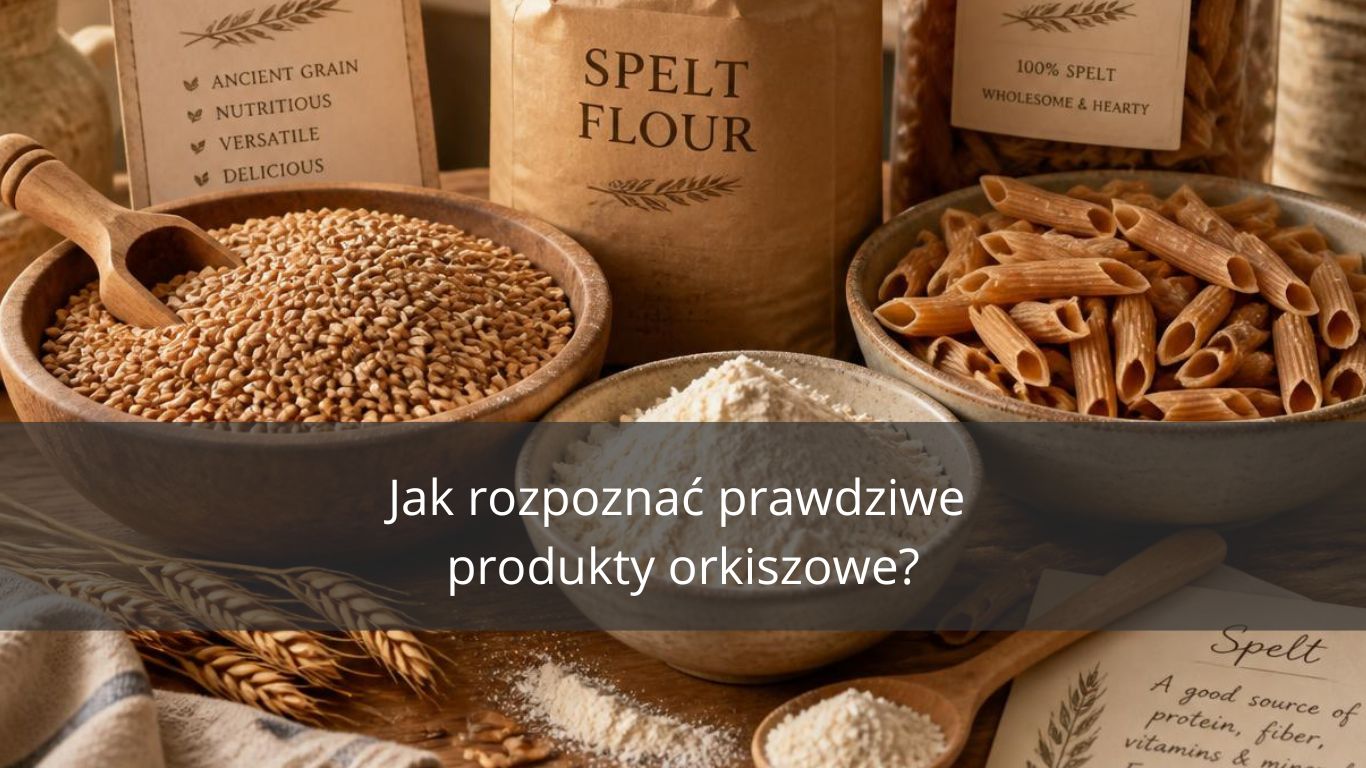 JAK ROZPOZNAĆ PRAWDZIWE PRODUKTY ORKISZOWE?