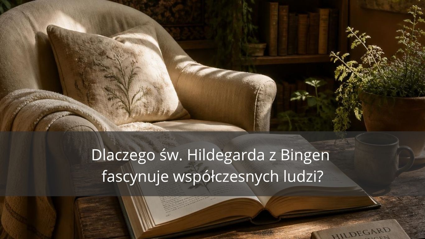 DLACZEGO ŚW. HILDEGARDA Z BINGEN FASCYNUJE WSPÓŁCZESNYCH LUDZI?